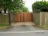Wooden gates