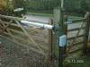 Wooden gates