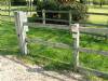 Wooden gates