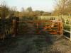 Wooden gates