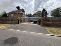 Five-bar 'wooden-style' steel gates - project portfolio 7